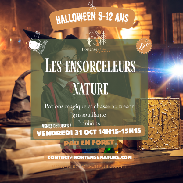 halloween enfant nature pau Béarn Pyrénées-Atlantiques